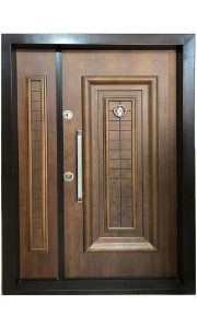 درب ضد سرقت ونوس طرح یک و نیم لنگه