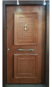 درب ضد سرقت مدل دو قاب کیان